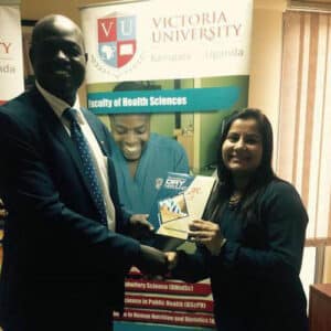 Book Launch in Victoria University Kampala(Africa)