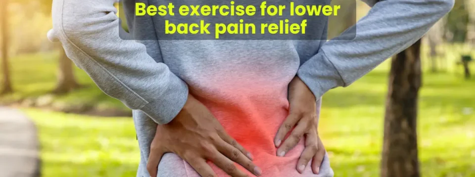 Best exercise for lower back pain relief​